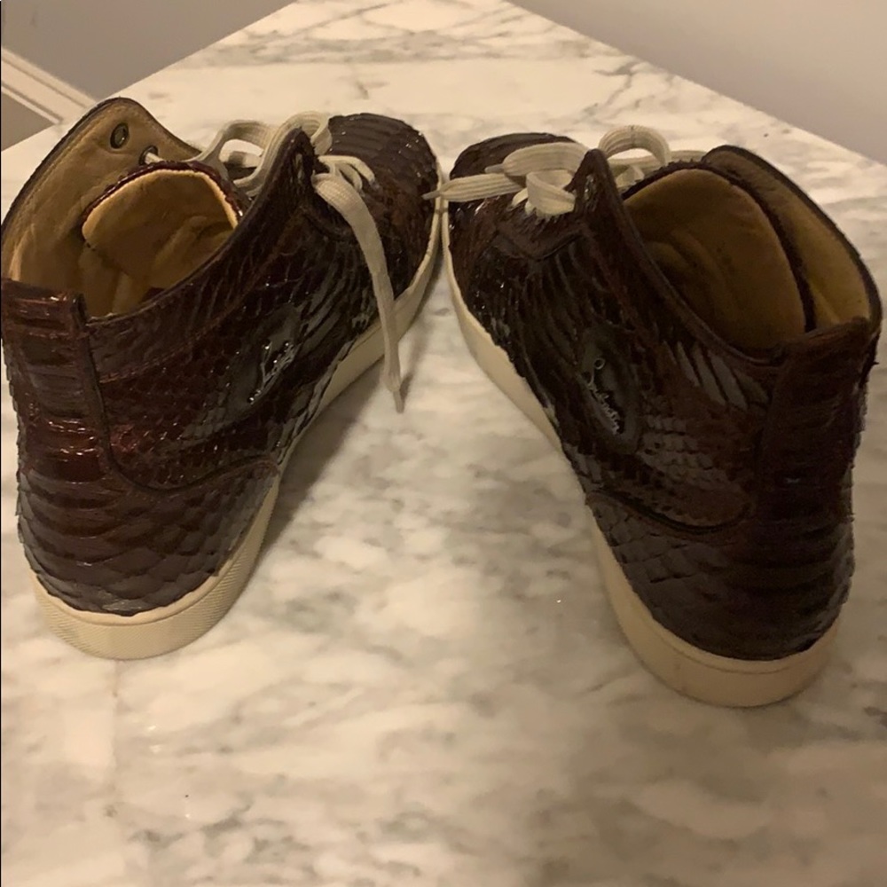 Christian Louboutin Man Python Snakeskin Shoes - image 6